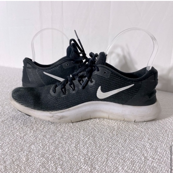 Nike Flex Rn 2018 Black Athletic Trainers Running Shoes Activewear Shoes 7.5 - Picture 10 of 14